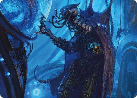 Atmosphere Surgeon Art Card [Phyrexia: All Will Be One Art Series] | Devastation Store