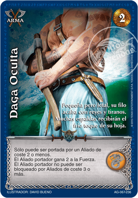 (AG-067-236) Daga Oculta – Real - Devastation Store | Devastation Store