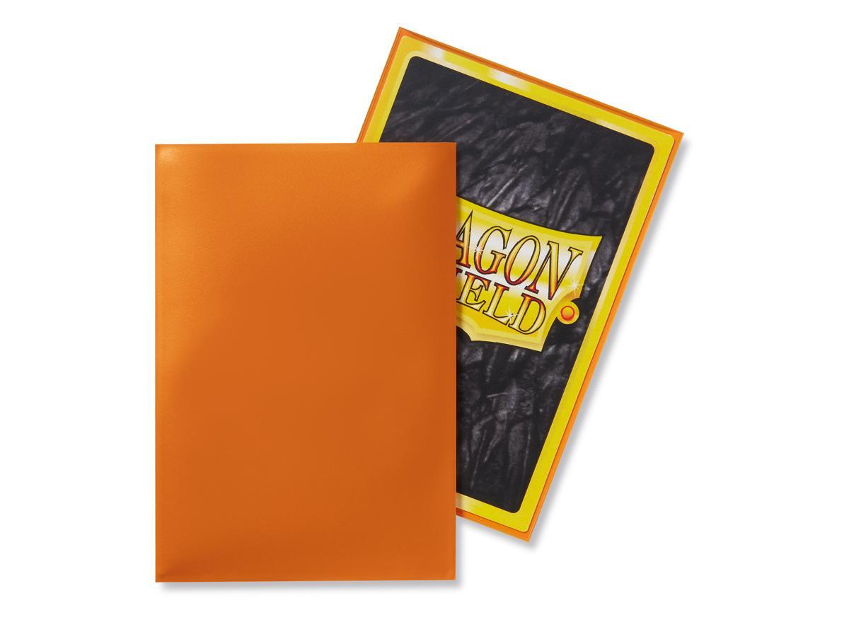 Dragon Shield Matte Sleeve - Orange ‘Tigris’ 60ct - Devastation Store | Devastation Store