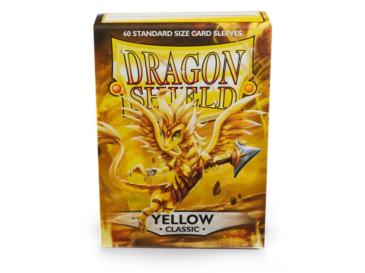 Dragon Shield Classic Sleeve - Yellow ‘Dorna’ 60ct - Devastation Store | Devastation Store