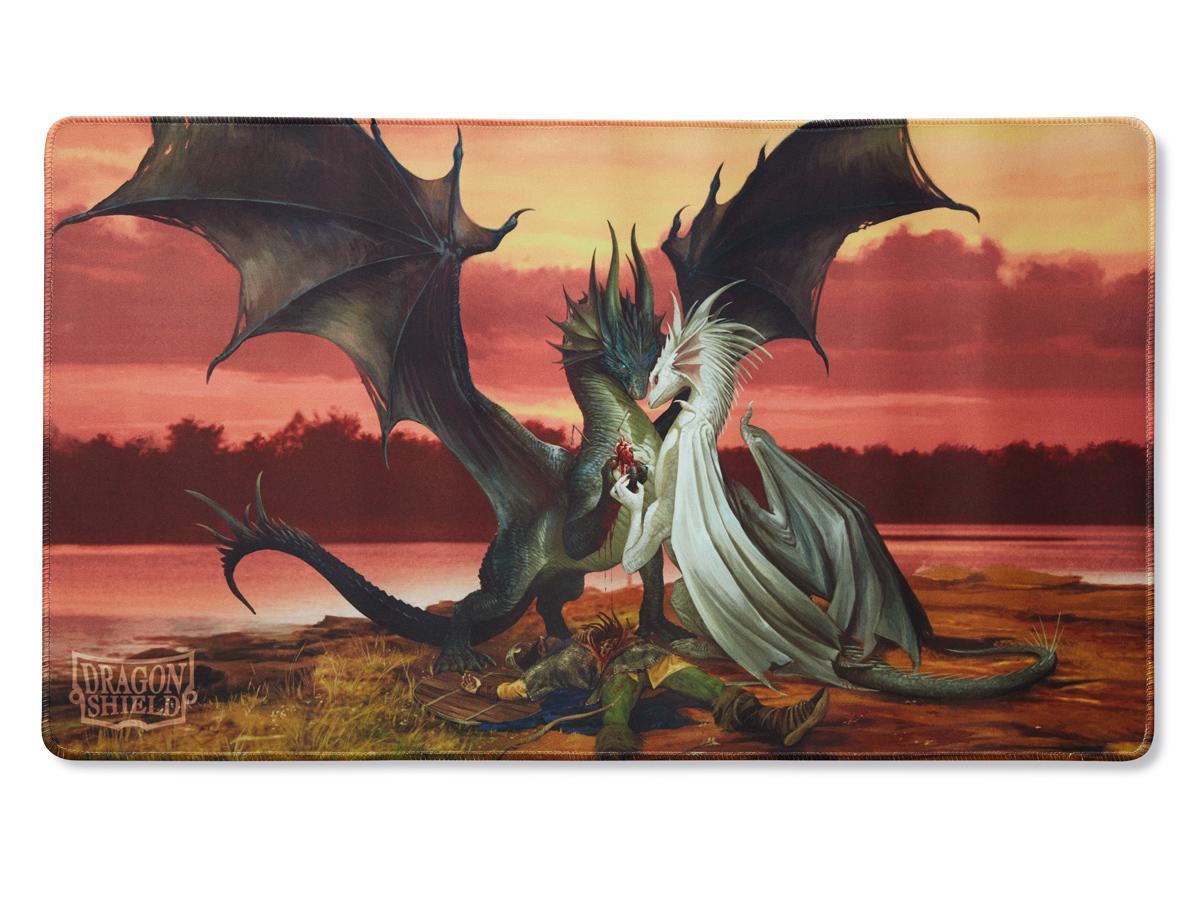 Dragon Shield Playmat – Valentines Day Dragons - Devastation Store | Devastation Store