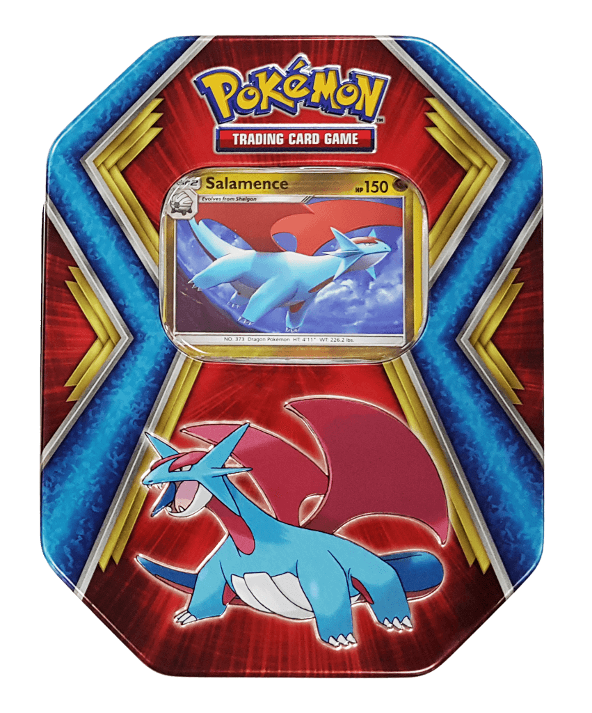 POKÉMON TCG Back Issue Tins Salamence - Devastation Store | Devastation Store