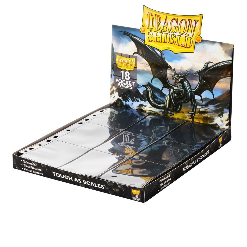 Dragon Shield 18-Pocket Pages Clear - Devastation Store | Devastation Store