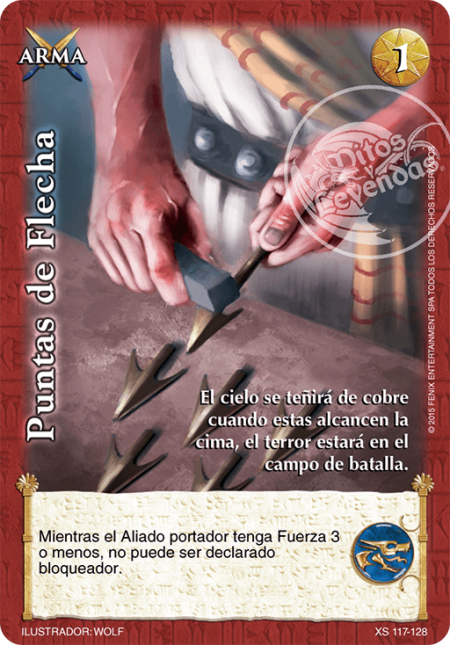 (XS-117-128) Puntas de Flecha – Vasallo - Devastation Store | Devastation Store