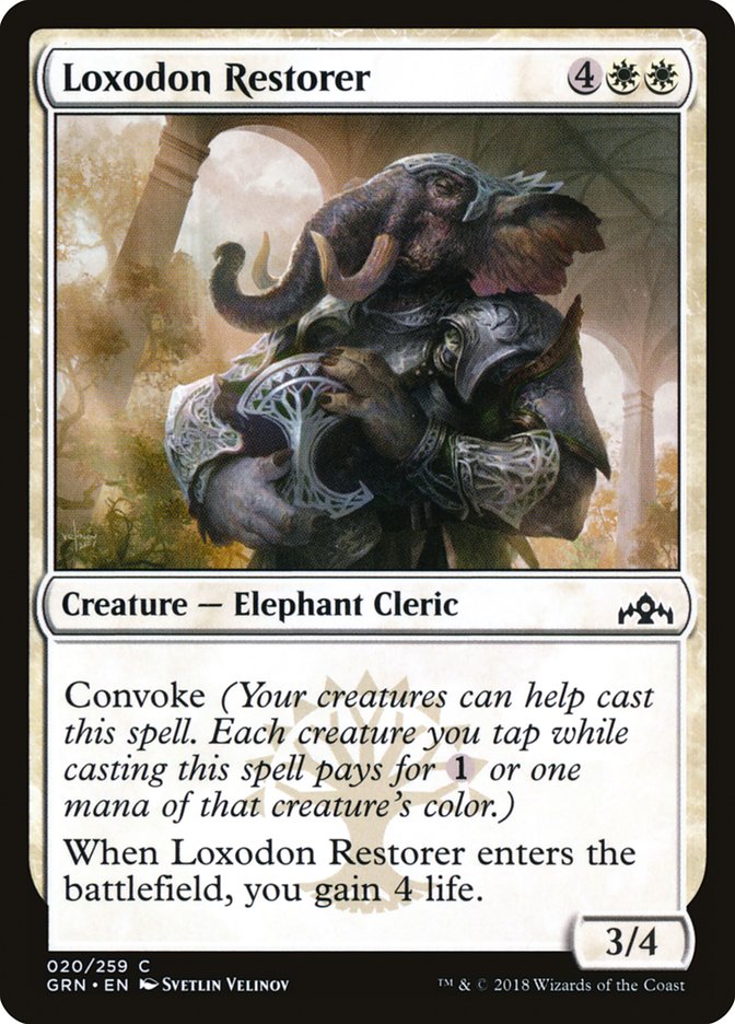 Loxodon Restorer [Guilds of Ravnica] - Devastation Store | Devastation Store