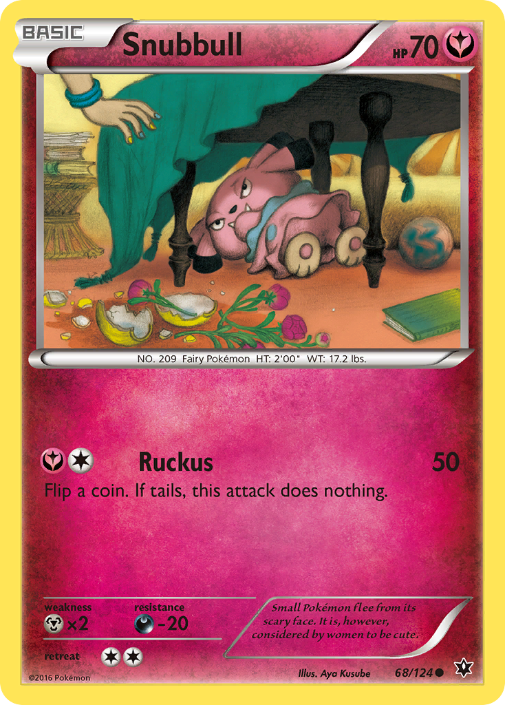 Snubbull (68/124) [XY: Fates Collide] | Devastation Store