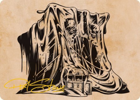 Gelatinous Cube (Showcase) Art Card (Gold-Stamped Signature) [Dungeons & Dragons: Adventures in the Forgotten Realms Art Series] | Devastation Store