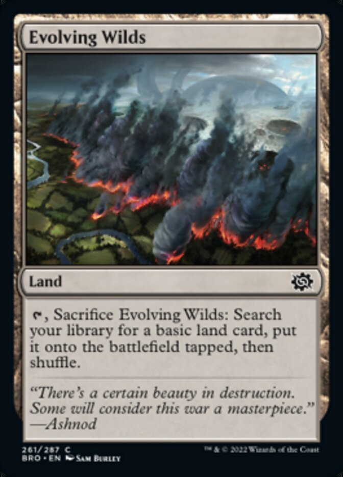 Evolving Wilds [The Brothers' War] | Devastation Store