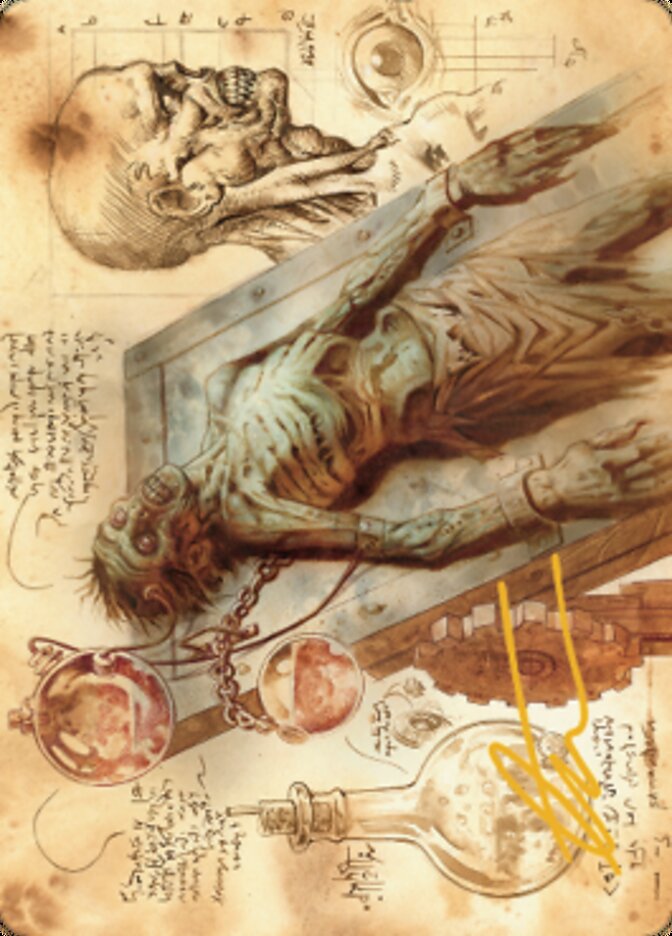 Ashnod's Altar Art Card (Gold-Stamped Signature) [The Brothers' War Art Series] | Devastation Store