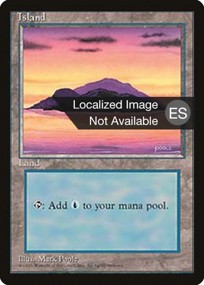 Island (A) [Fourth Edition (Foreign Black Border)] | Devastation Store