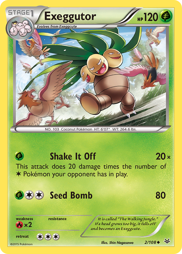 Exeggutor (2/108) [XY: Roaring Skies] | Devastation Store