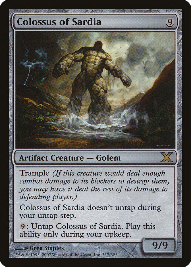 Colossus of Sardia [Tenth Edition] | Devastation Store