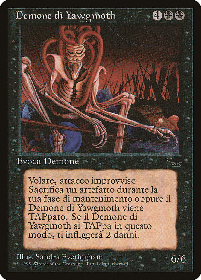 Yawgmoth Demon (Italian) [Rinascimento] | Devastation Store