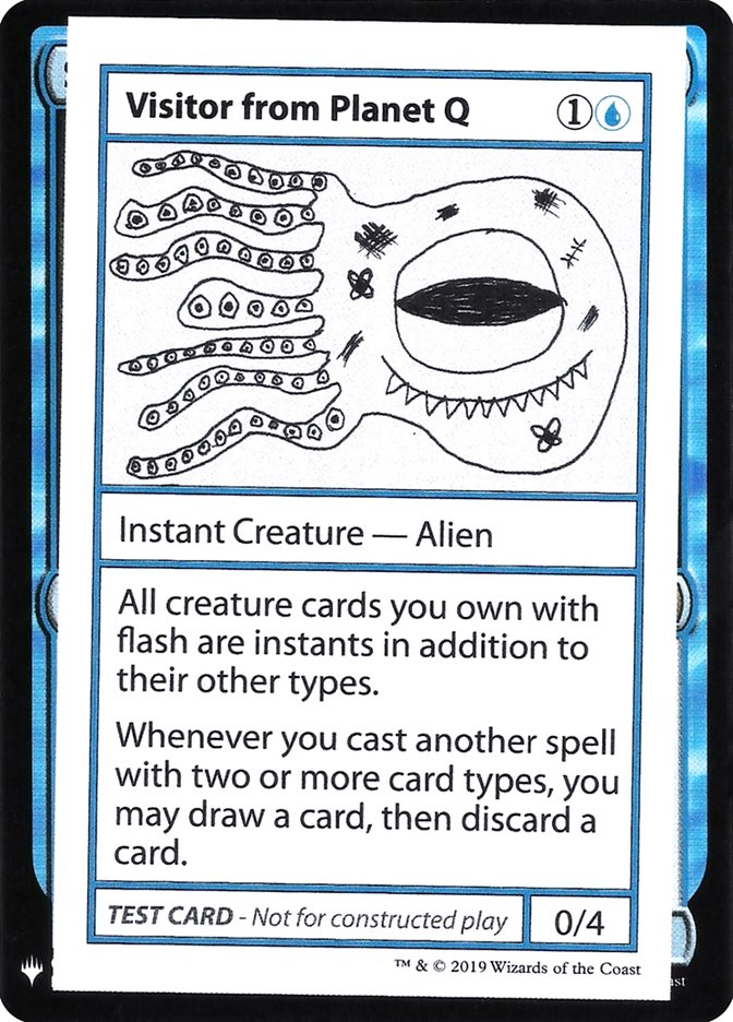 Visitor from Planet Q [Mystery Booster Playtest Cards] | Devastation Store