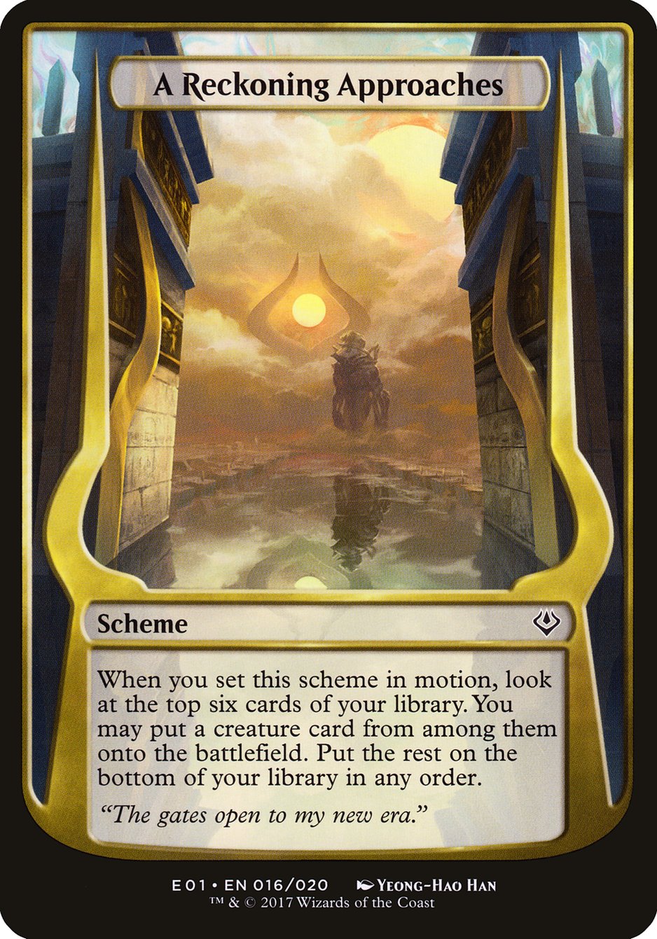 A Reckoning Approaches (Schemes) [Archenemy: Nicol Bolas Schemes] - Devastation Store | Devastation Store