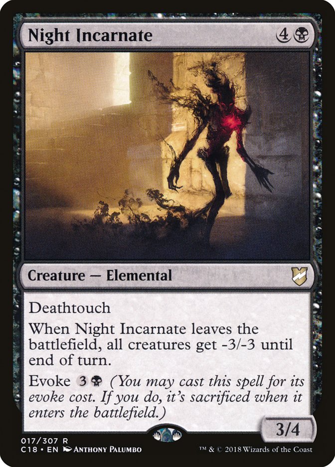 Night Incarnate [Commander 2018] | Devastation Store