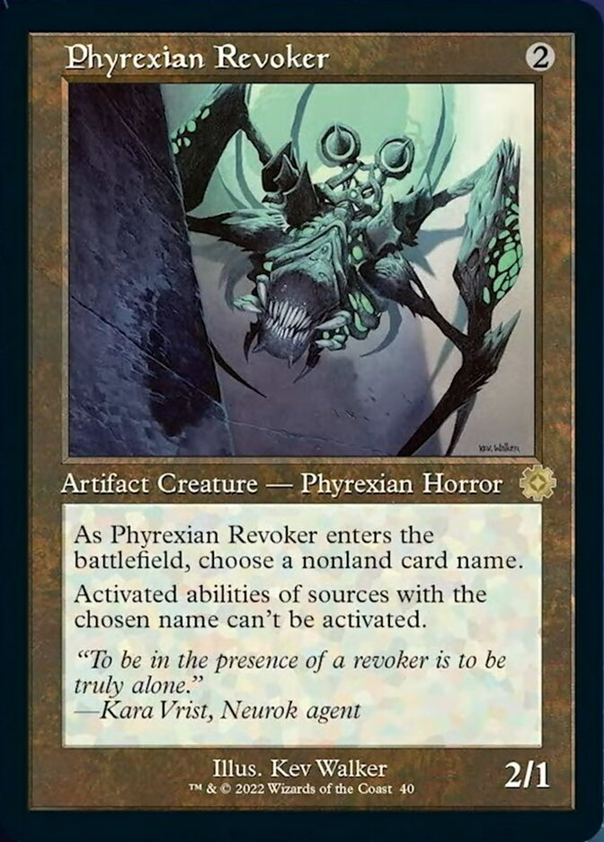 Phyrexian Revoker (Retro) [The Brothers' War Retro Artifacts] | Devastation Store