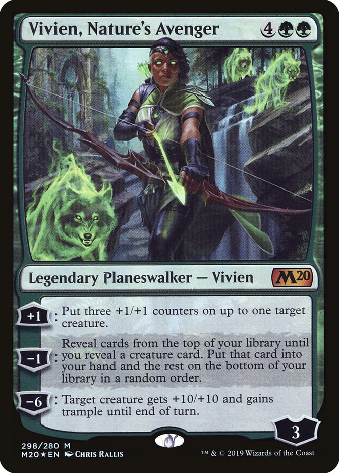 Vivien, Nature's Avenger [Core Set 2020] | Devastation Store