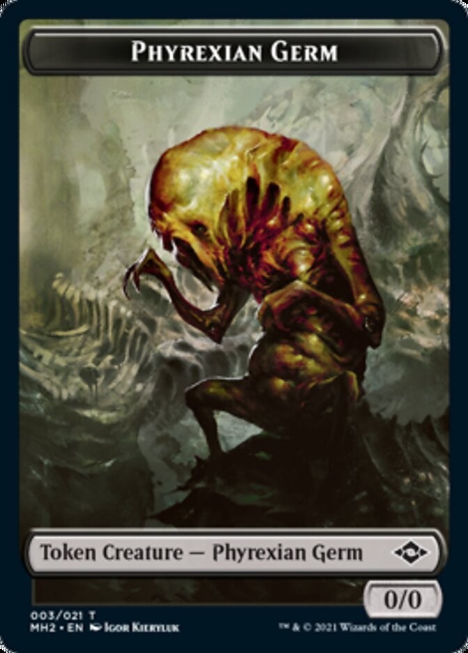 Phyrexian Germ Token // Squirrel Token [Modern Horizons 2 Tokens] | Devastation Store