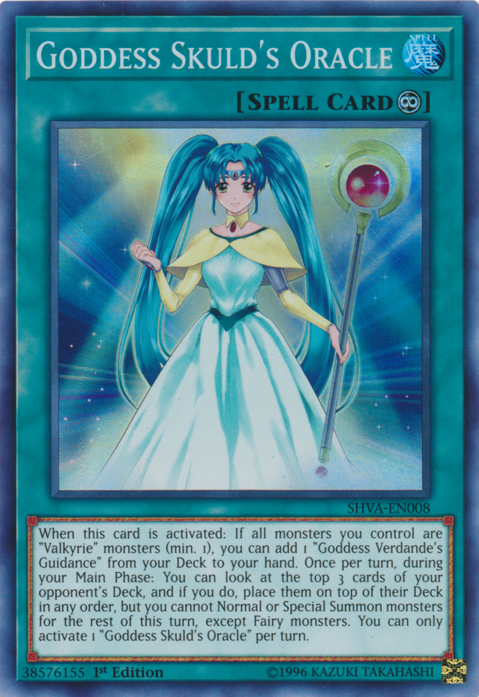 Goddess Skuld's Oracle [SHVA-EN008] Super Rare | Devastation Store