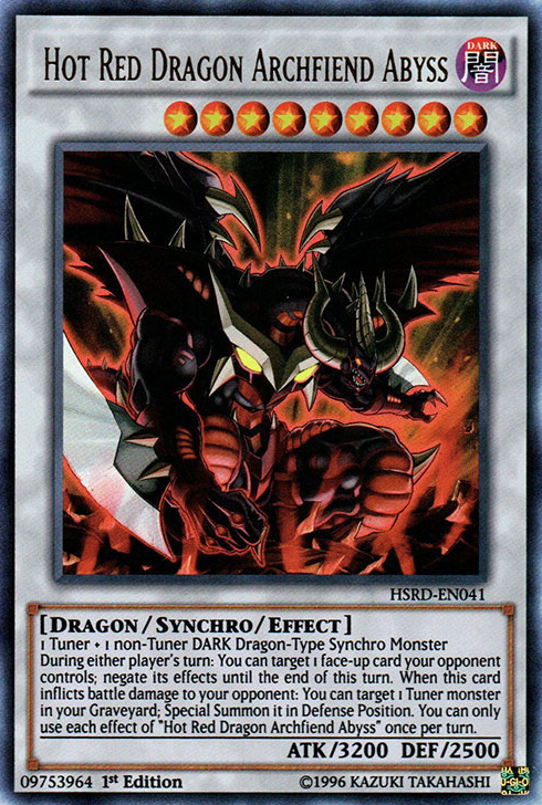 Hot Red Dragon Archfiend Abyss [HSRD-EN041] Ultra Rare | Devastation Store
