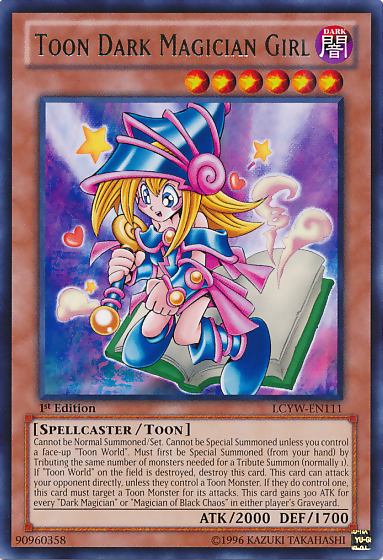 Toon Dark Magician Girl [LCYW-EN111] Rare | Devastation Store