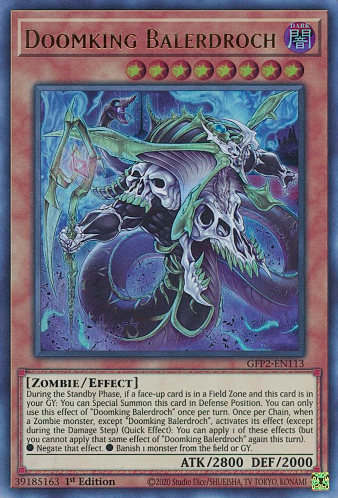 Doomking Balerdroch [GFP2-EN113] Ultra Rare | Devastation Store