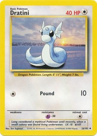 Dratini (26/102) [Base Set Unlimited] | Devastation Store