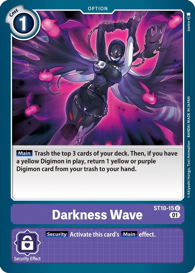 Darkness Wave [ST10-15] [Starter Deck: Parallel World Tactician] | Devastation Store