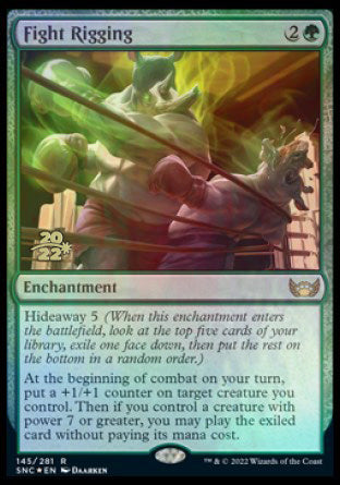 Fight Rigging [Streets of New Capenna Prerelease Promos] | Devastation Store