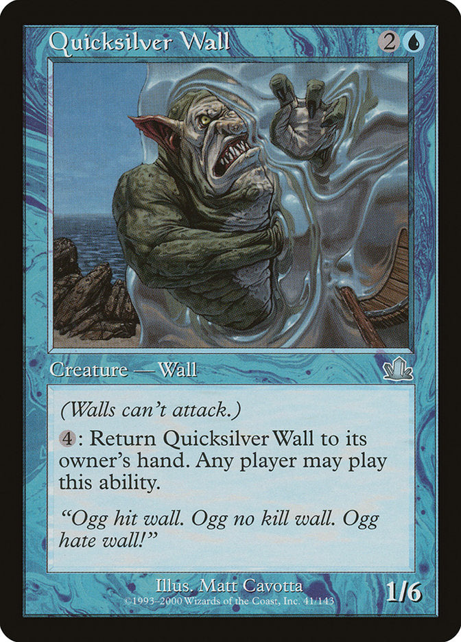 Quicksilver Wall [Prophecy] | Devastation Store