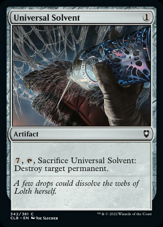 Universal Solvent [Commander Legends: Battle for Baldur's Gate] | Devastation Store