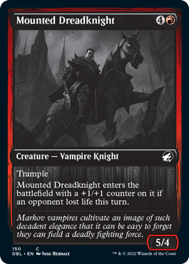 Mounted Dreadknight [Innistrad: Double Feature] | Devastation Store