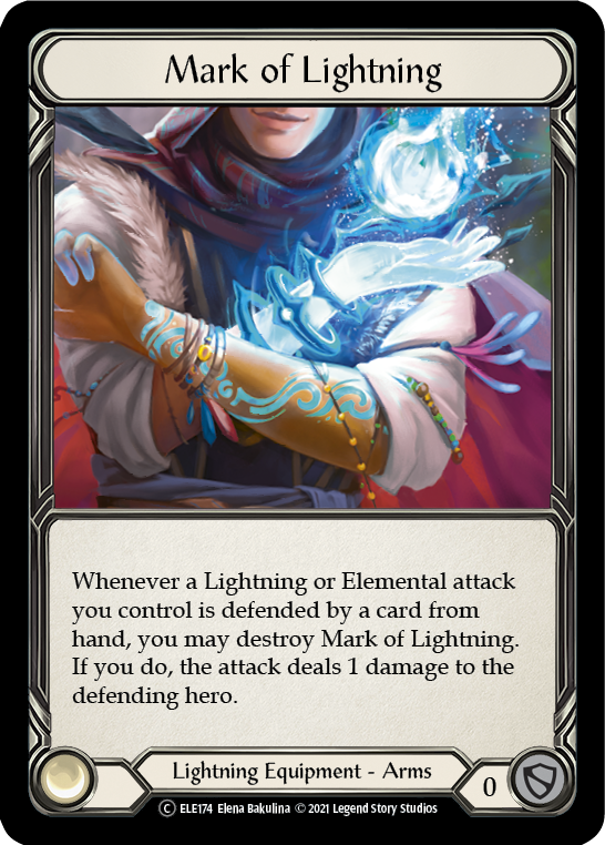 Mark of Lightning [U-ELE174] Unlimited Normal | Devastation Store