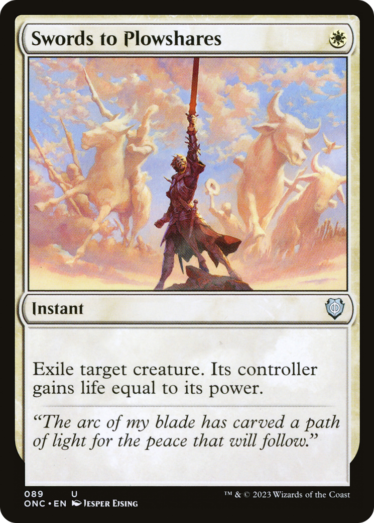 Swords to Plowshares [Phyrexia: All Will Be One Commander] | Devastation Store