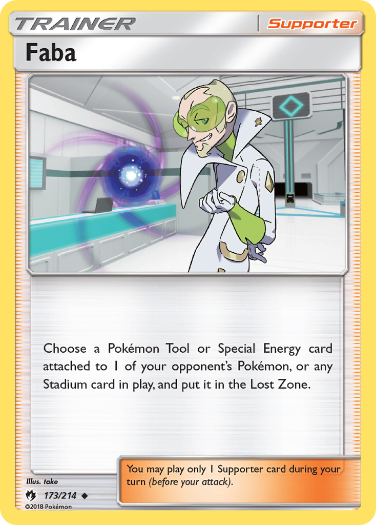 Faba (173/214) [Sun & Moon: Lost Thunder] | Devastation Store