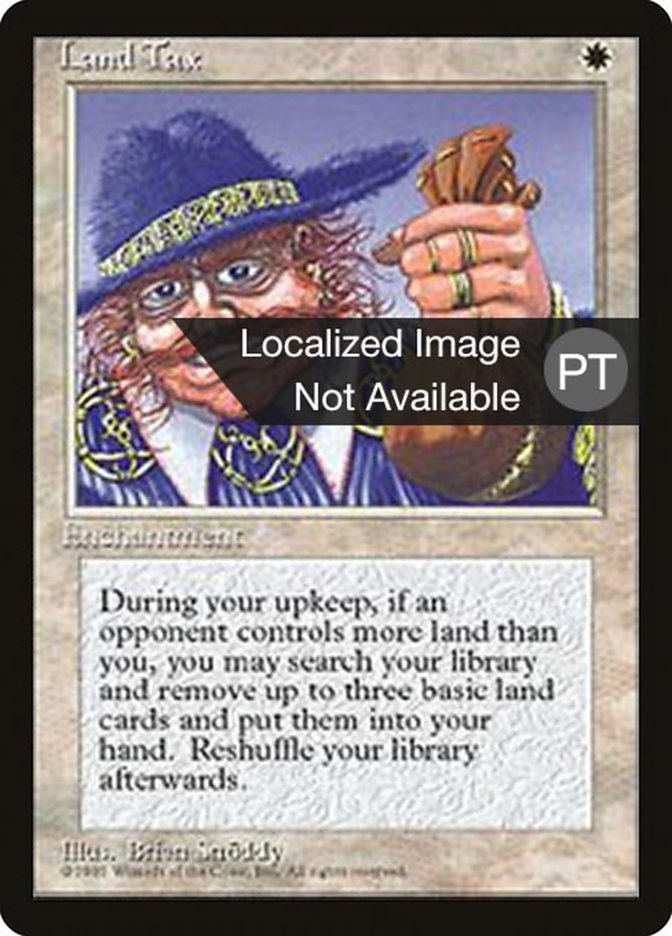 Land Tax [Fourth Edition (Foreign Black Border)] | Devastation Store