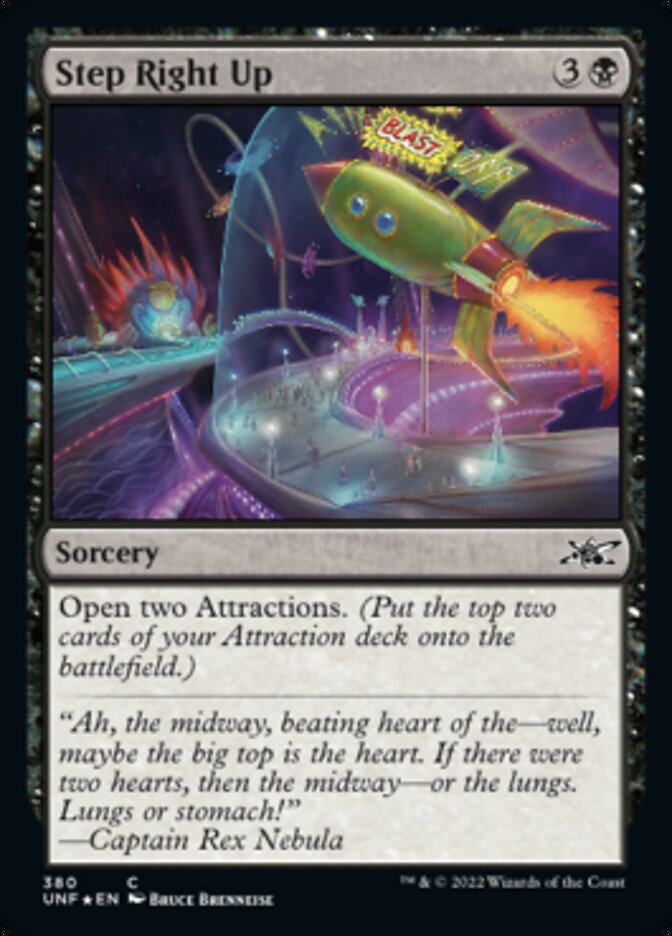 Step Right Up (Galaxy Foil) [Unfinity] | Devastation Store