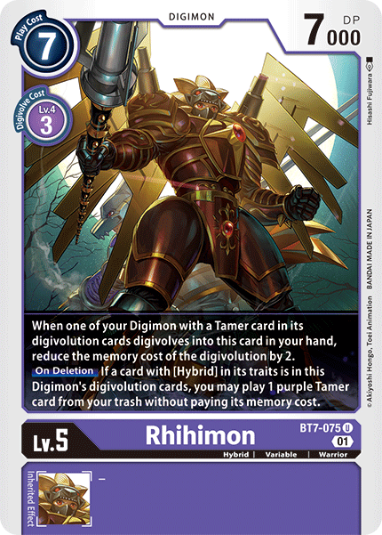 Rhihimon [BT7-075] [Next Adventure] | Devastation Store