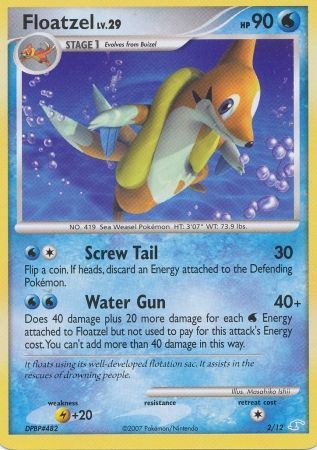 Floatzel (2/12) [Diamond & Pearl: Trainer Kit - Manaphy] | Devastation Store