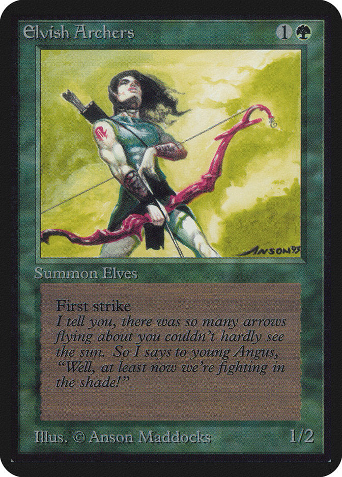 Elvish Archers [Limited Edition Alpha] | Devastation Store