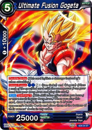 Ultimate Fusion Gogeta (Starter Deck - Resurrected Fusion) (SD6-04) [Miraculous Revival] | Devastation Store