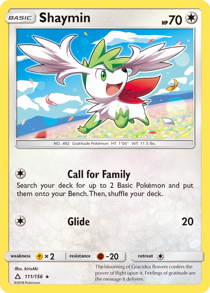 Shaymin (111/156) [Sun & Moon: Ultra Prism] | Devastation Store