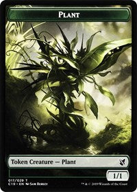 Plant // Morph Double-sided Token [Commander 2019 Tokens] | Devastation Store