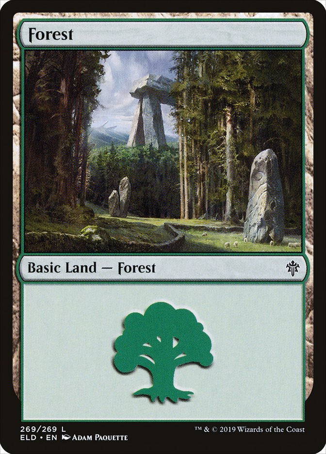 Forest (269) [Throne of Eldraine] | Devastation Store
