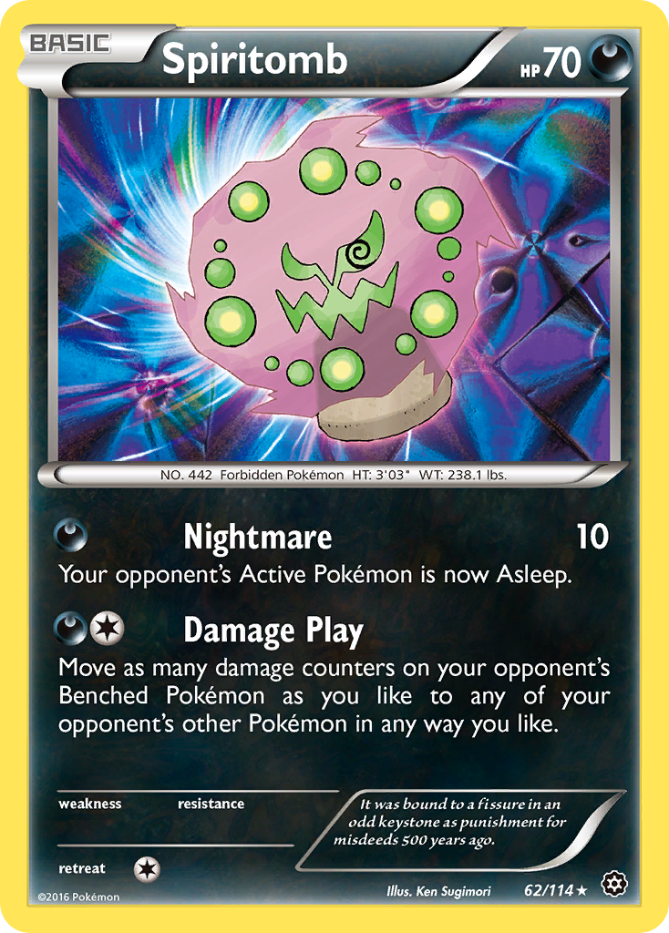 Spiritomb (62/114) [XY: Steam Siege] | Devastation Store