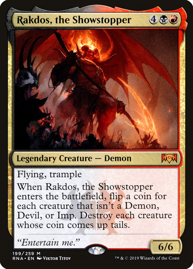 Rakdos, the Showstopper [Ravnica Allegiance] | Devastation Store