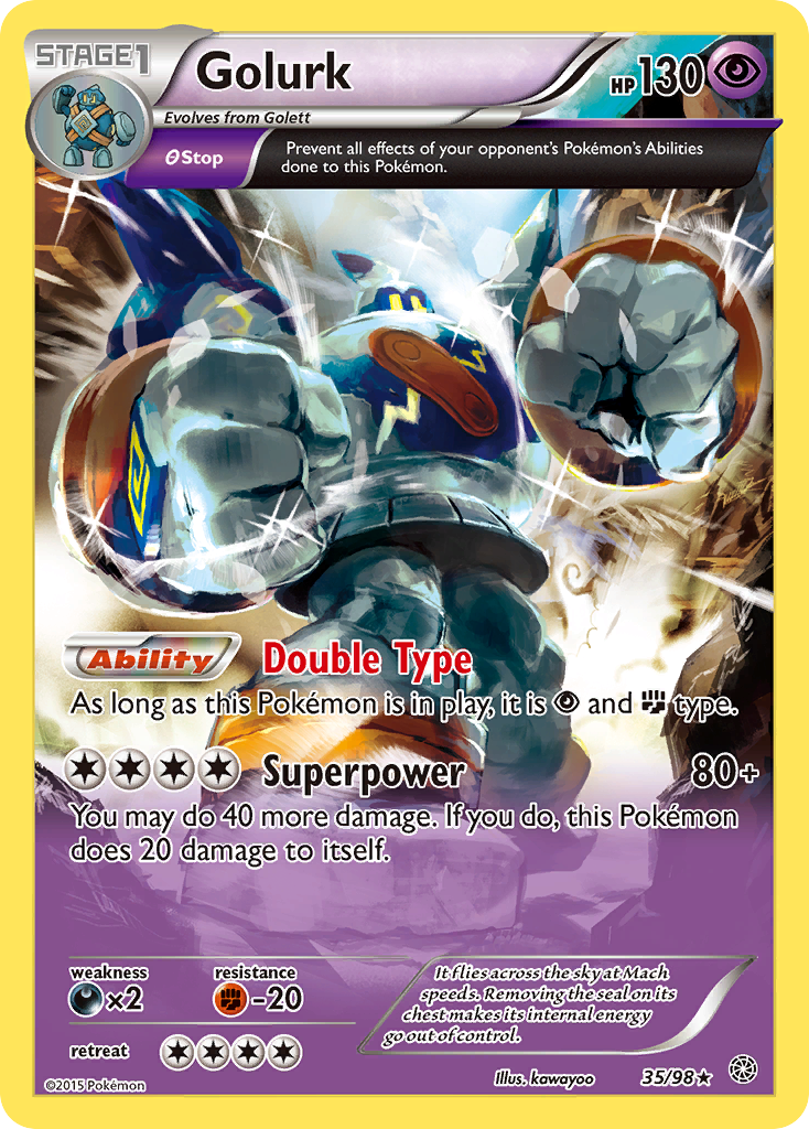 Golurk (35/98) [XY: Ancient Origins] | Devastation Store