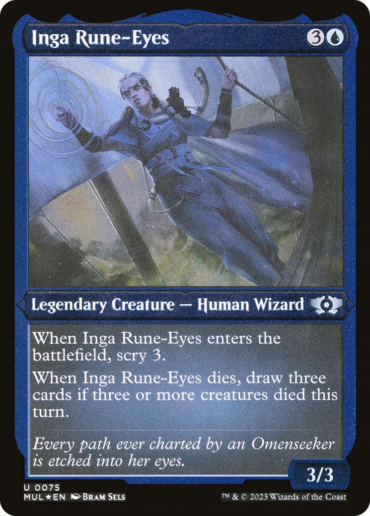 Inga Rune-Eyes (Foil Etched) [Multiverse Legends] | Devastation Store