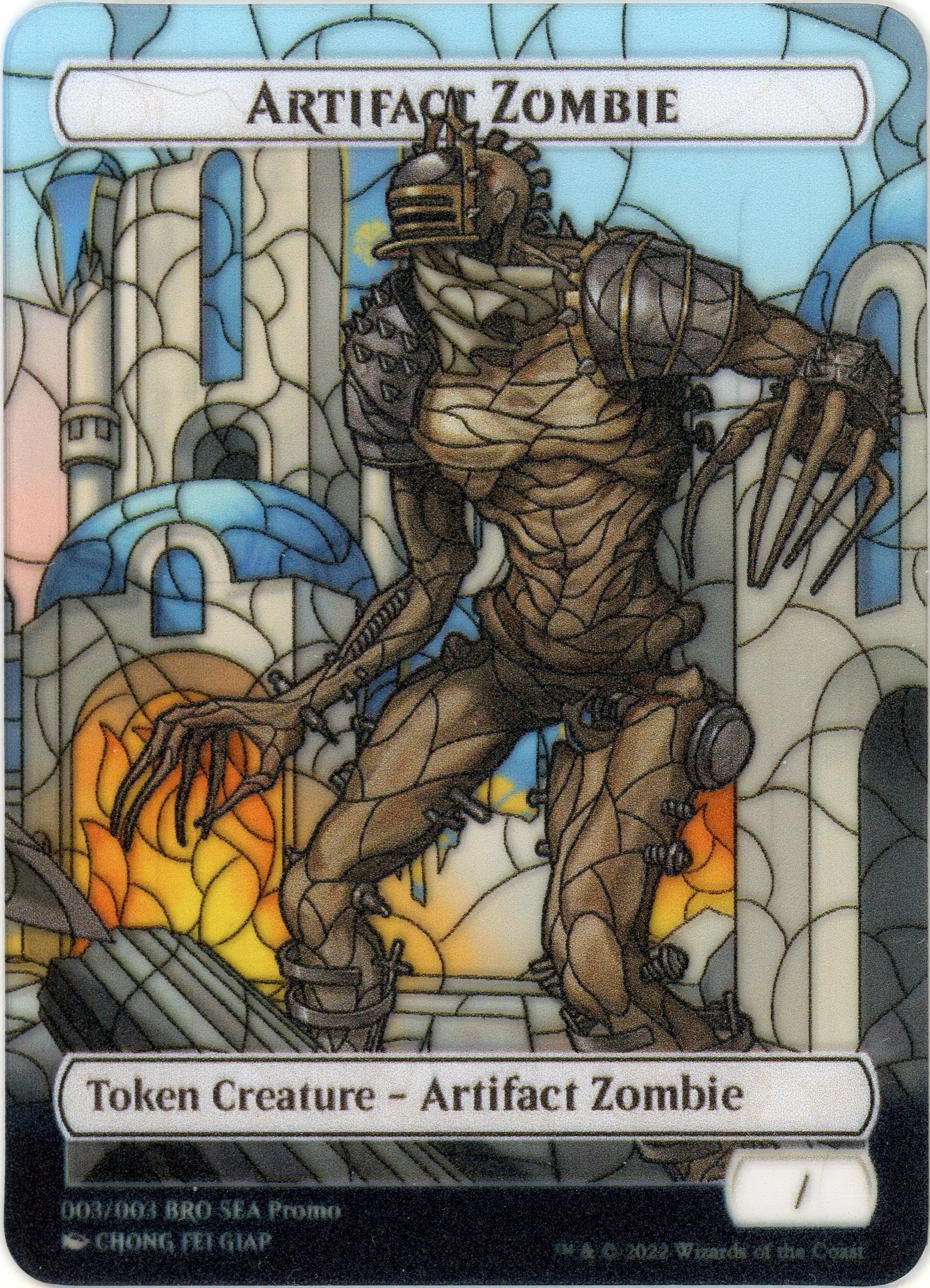 Artifact Zombie Token (SEA Exclusive) [The Brothers' War Tokens] | Devastation Store